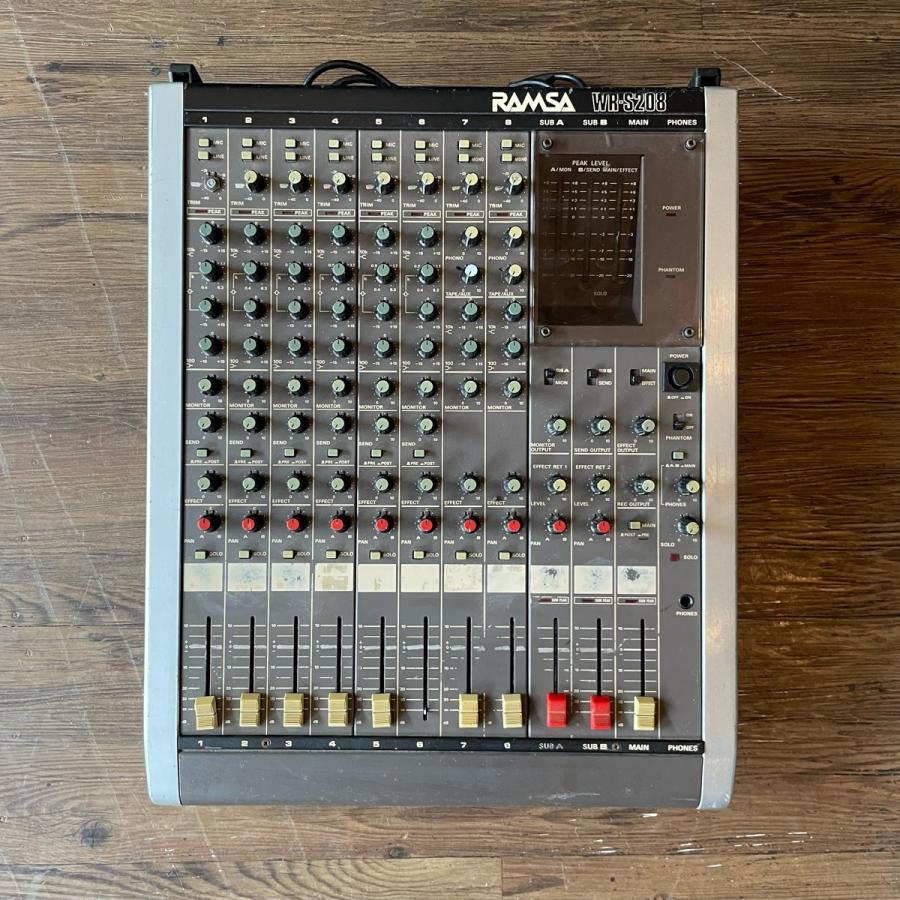 Ramsa WR-S208 Audio Mixer ミキサー ラムサ ジャンク Ramsa WR-S208 Audio Mixer ミキサー ラムサ ジャンク