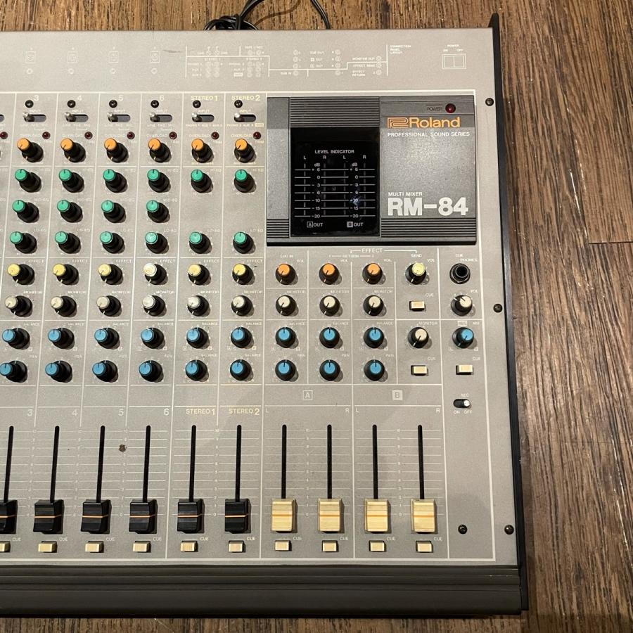 Roland RM-84ビンテージアナログミキサー(簡易チェック済)夏季値下げ中 Roland RM-84ビンテージアナログミキサー(簡易チェック済)夏季