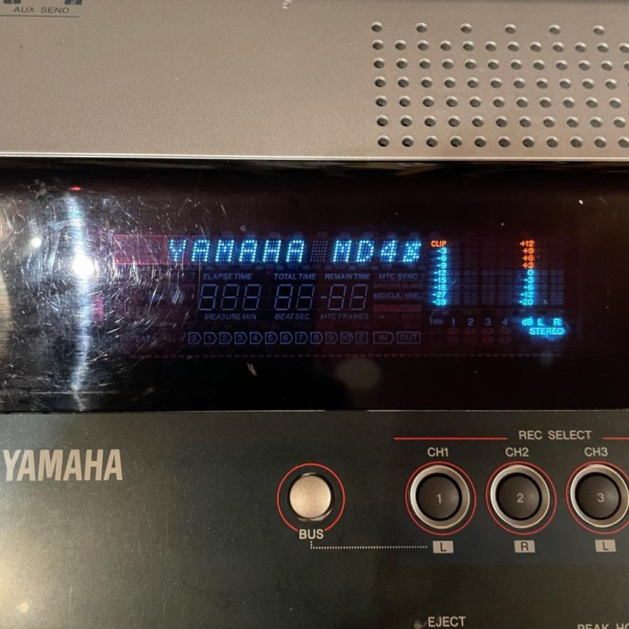 Yamaha MD4S Multitrack MD Recorder ヤマハ 現状品 GrunSoundf465