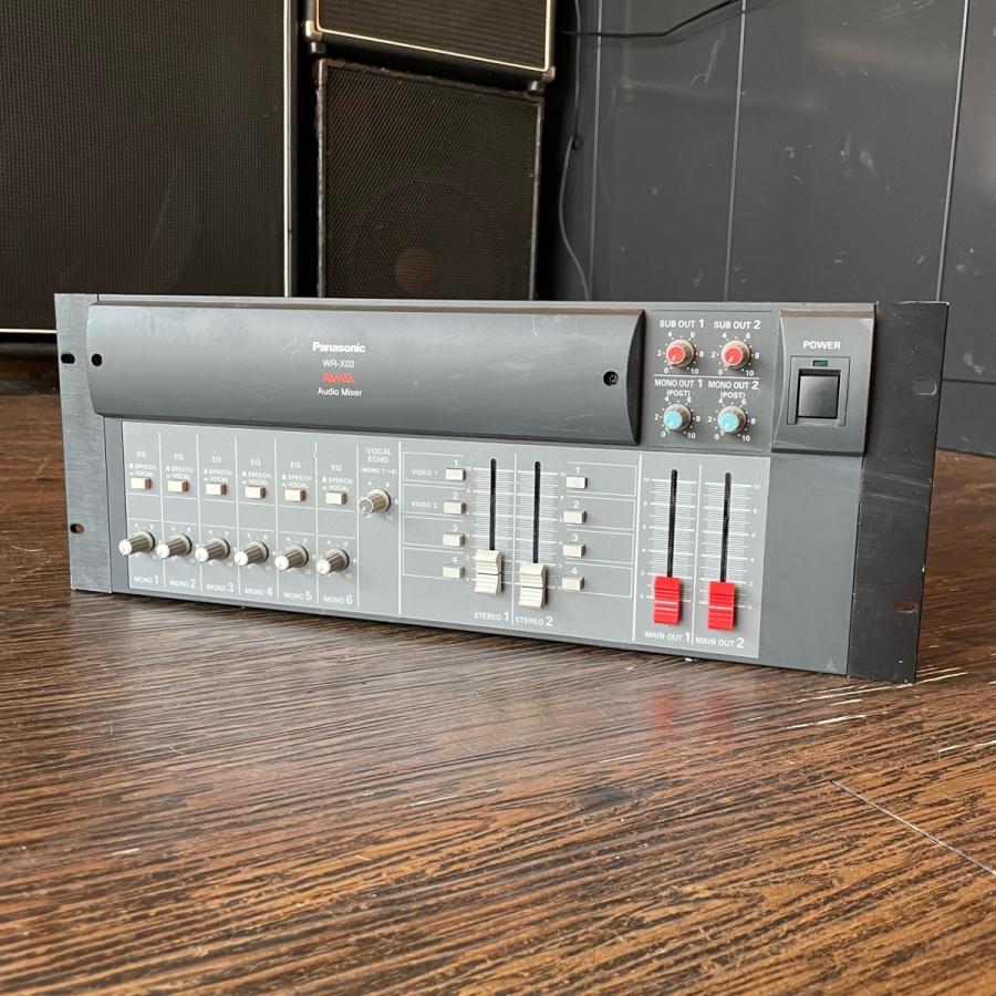 Panasonic Ramsa WR-X02 パナソニック ラムサ ミキサー - f473 Panasonic Ramsa WR-X02 パナソニック ラムサ ミキサー - f473