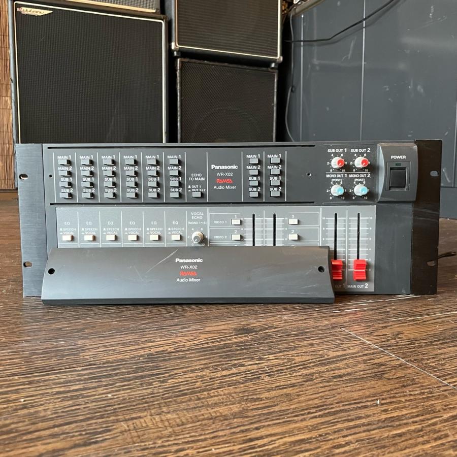 Panasonic Ramsa WR-X02 パナソニック ラムサ ミキサー - f473 Panasonic Ramsa WR-X02 パナソニック ラムサ ミキサー - f473