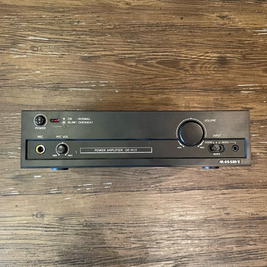 Massive OE-M15 Power Amplifier パワーアンプ モノラルアンプ Massive OE-M15 Power Amplifier パワーアンプ モノラルアンプ