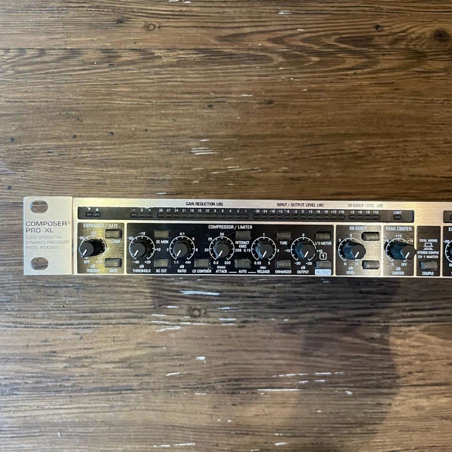 Behringer PRO-XL MDX2600 コンプレッサー べリンガー デジタル