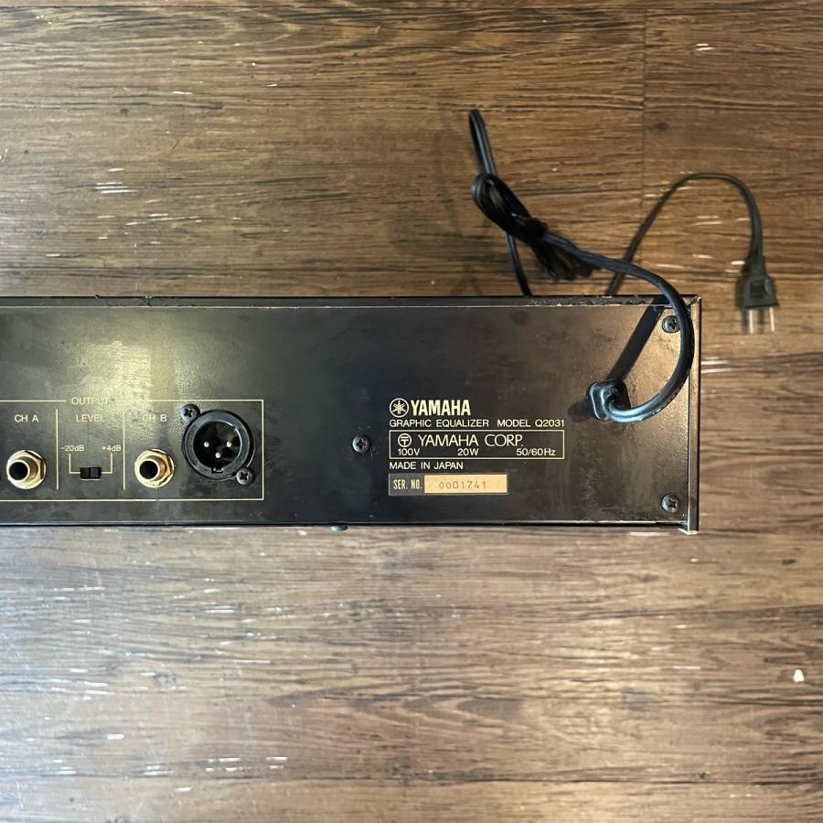 YAMAHA Yamaha Q2031 Graphic Equalizer グラフィック YAMAHA Yamaha Q2031 Graphic Equalizer グラフィック