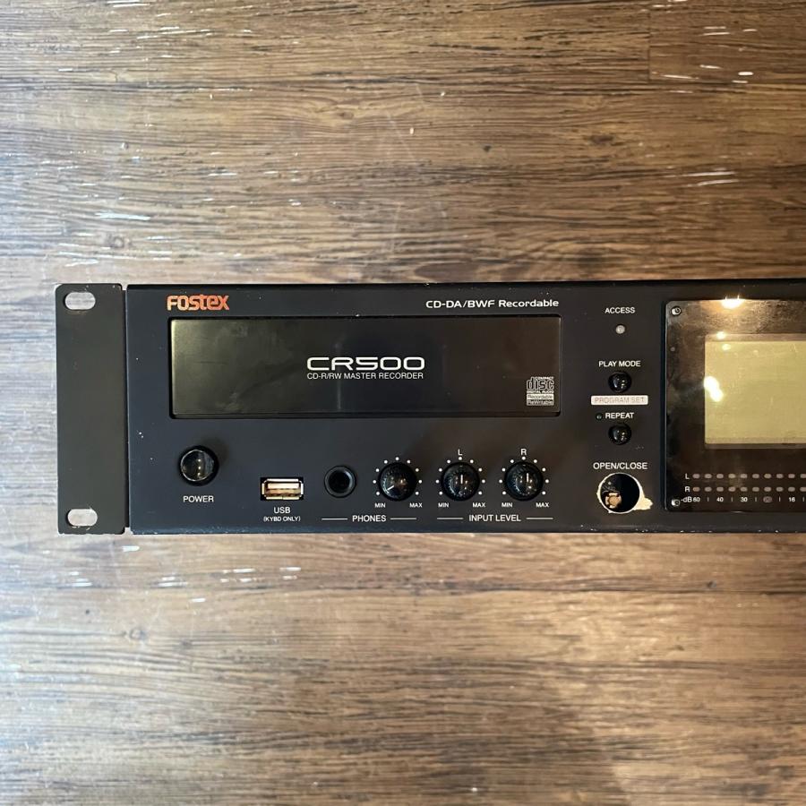Fostex CR500 CD-R/RW マスターレコーダー フォステックス ジャンク -GrunSound-f714-｜grun-sound｜02