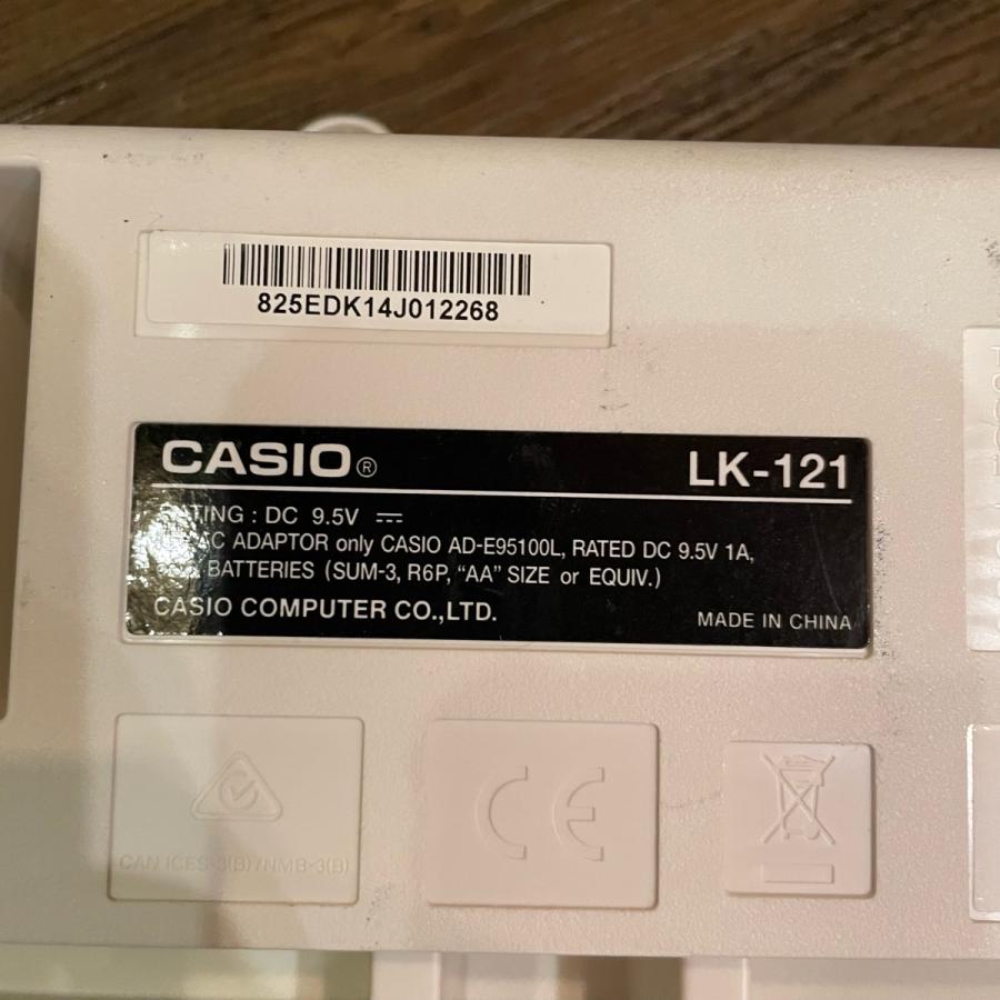 CASIO Casio LK-121 Keyboard 光ナビゲーション キーボード 電子 CASIO Casio LK-121 Keyboard 光ナビゲーション キーボード 電子