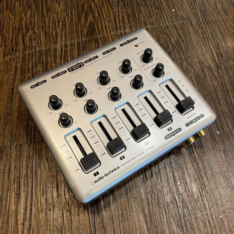 AudioTechnica Potable Mixer ATPMX5P ポータブルミキサー オーディオテクニカ GrunSound