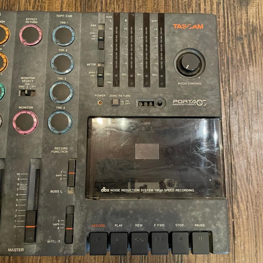 TASCAM PORTA 07 カセットMTR TASCAM PORTA 07 Ministudio 4