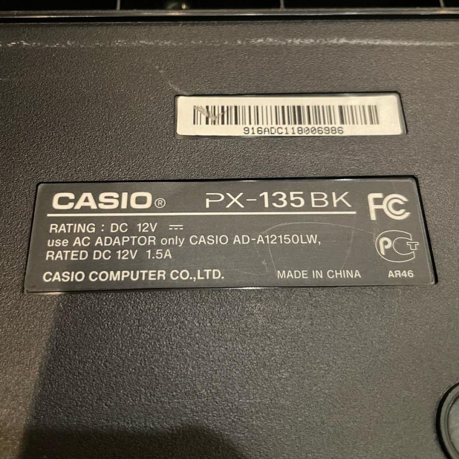 CASIO Privia 電子ピアノ PX135BK キーボード CASIO Casio Privia PX-135BK Keyboard カシオ 電子ピアノ