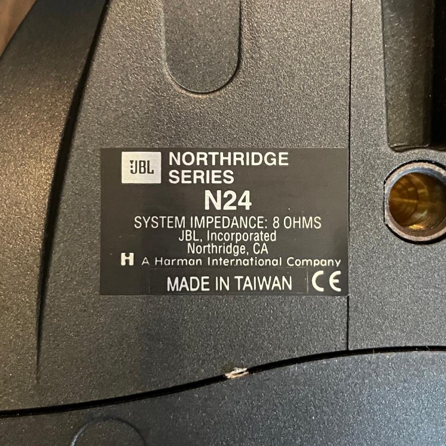 JBL スピーカー 4個セット 黒　NORTHRIDGE SERIES N24 JBL N24/N24AWの仕様