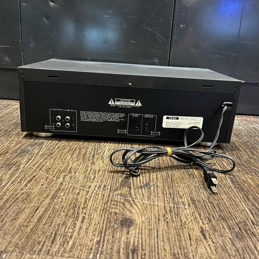 ティアック TEAC ダブルオートリバースカセットデッキ W-585R TEAC（ティアック） Teac W-585R ダブルカセットデッキ オートリバース