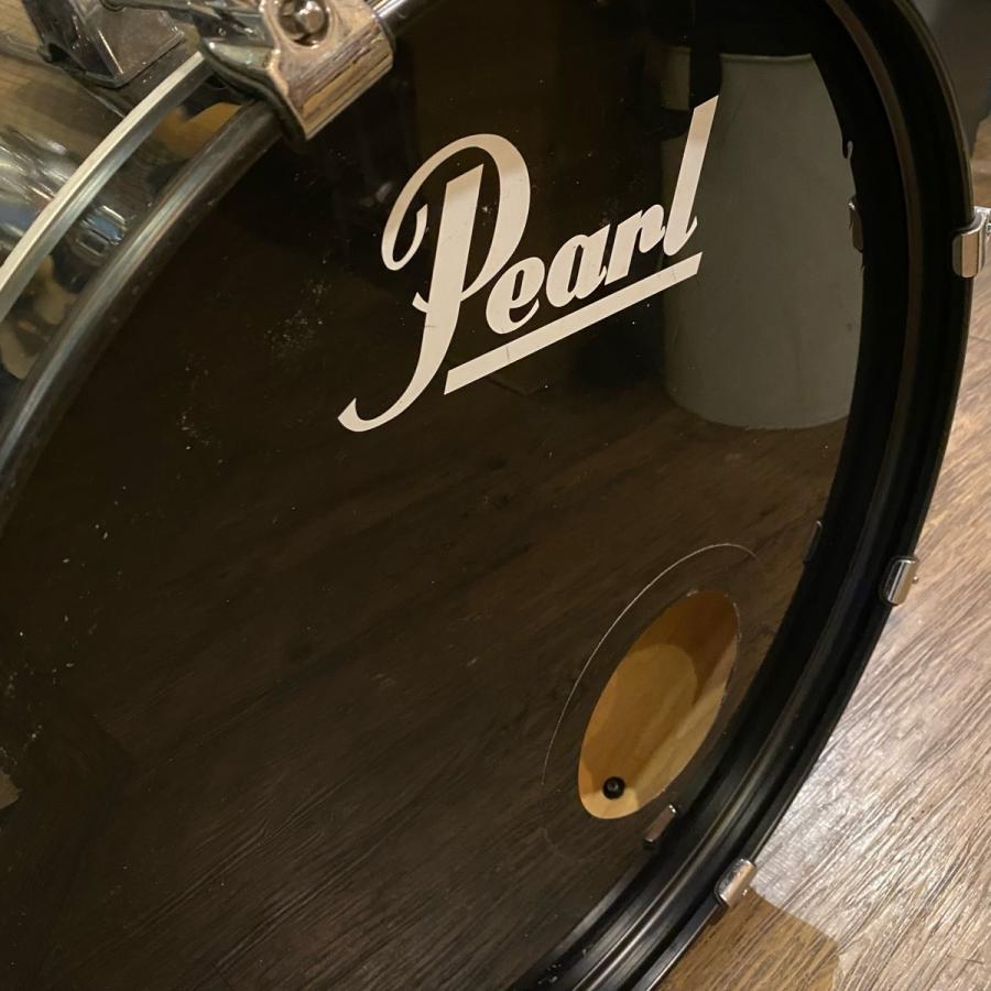 Pearl パール バスドラム 木胴 22×20インチ レッグ欠品 黒