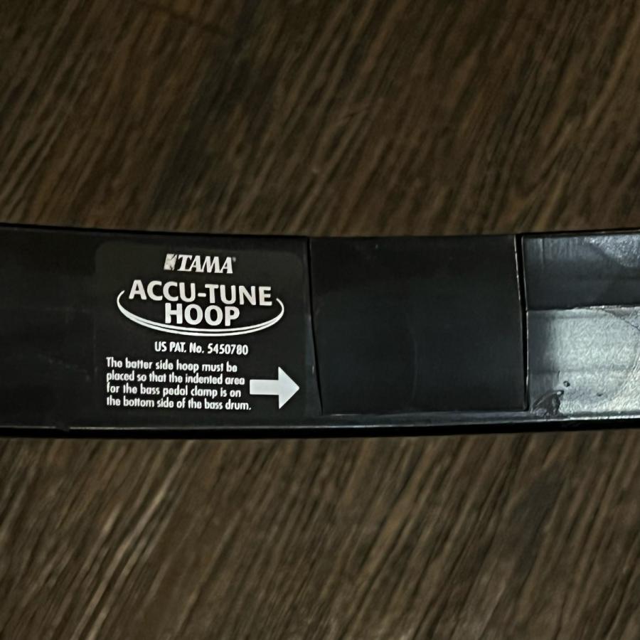 TAMA Tama タマ バスドラム用 フープ 22インチ用 1本 ACCU-TUNE