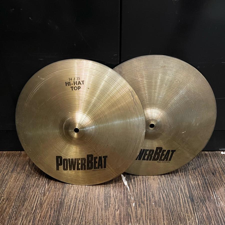 Sabian セイビアン Powerbeat ハイハットシンバル 14インチ×2 Sabian セイビアン Powerbeat ハイハットシンバル 14インチ×2