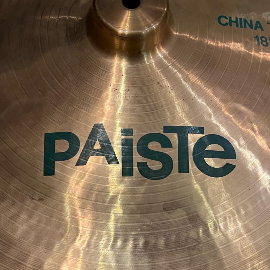 Paiste パイステ 505 China Type チャイナシンバル 18インチ Paiste パイステ 505 China Type チャイナシンバル 18インチ