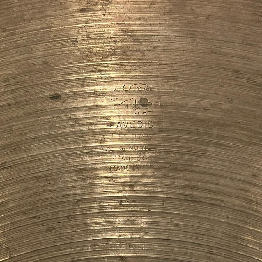 Zildjian A Aジルジャン 白抜きロゴ 推定70年代 ライドシンバル Zildjian A Aジルジャン 白抜きロゴ 推定70年代 ライドシンバル