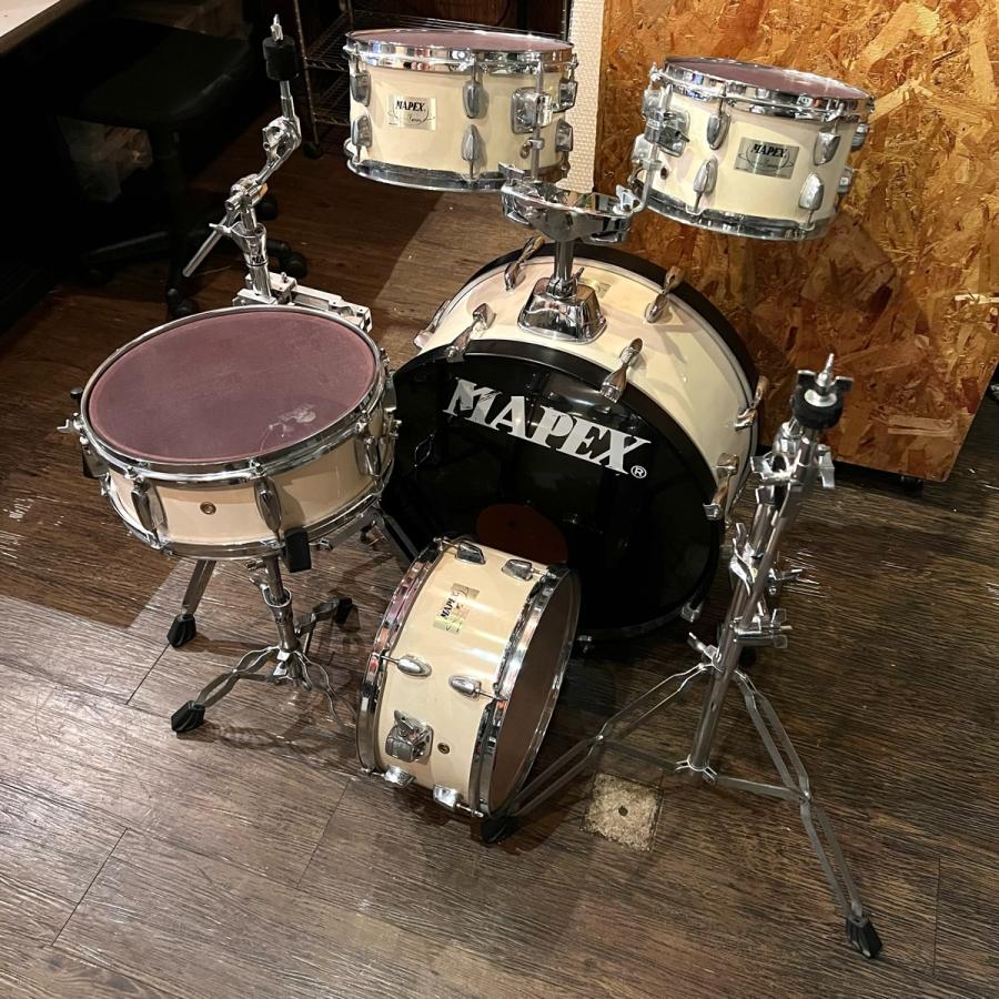 メイペックス Vラッカー ドラムセット シェルMapex Armory Series 5 Piece 20 Fusion Shell Pack In Blue Wave Burst Drum Shop