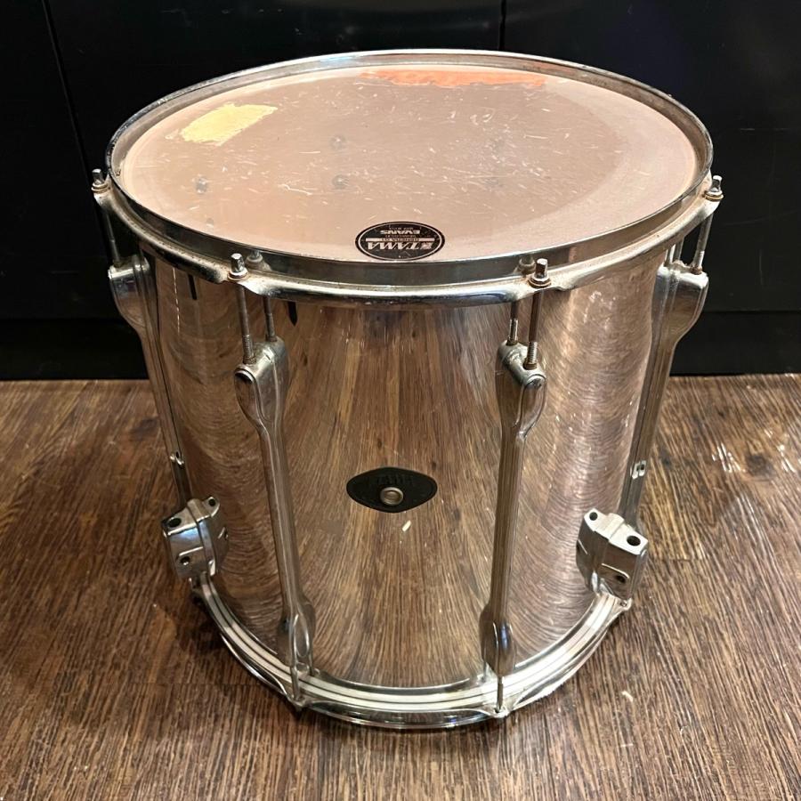 Tama タマ RockStar series フロアタム 16×16インチ 鏡面シルバー