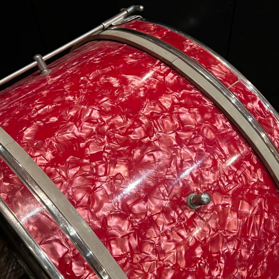 Zen-On 全音 コンサート用 バスドラム 大太鼓 レッド 20×9インチ