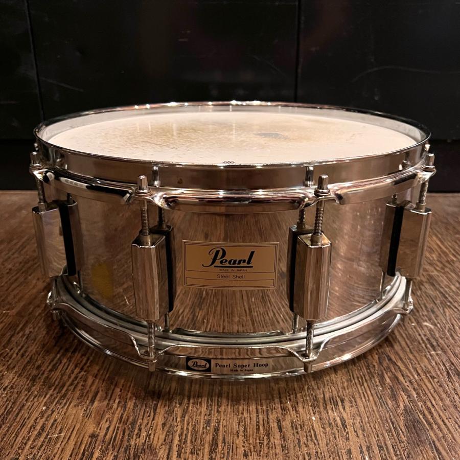 Pearl パール スネアドラム 14×5.5インチ スティールシェル -h700