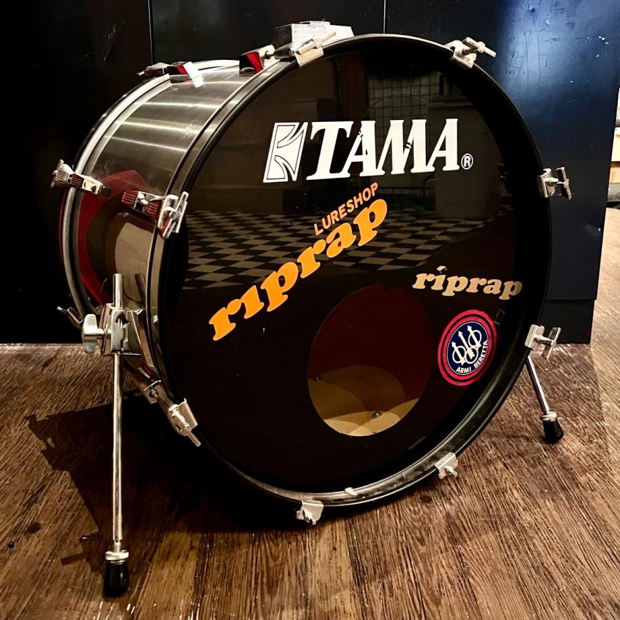 TAMA タマ ヴィンテージバスドラム 22×16インチ ヘアラインシルバー
