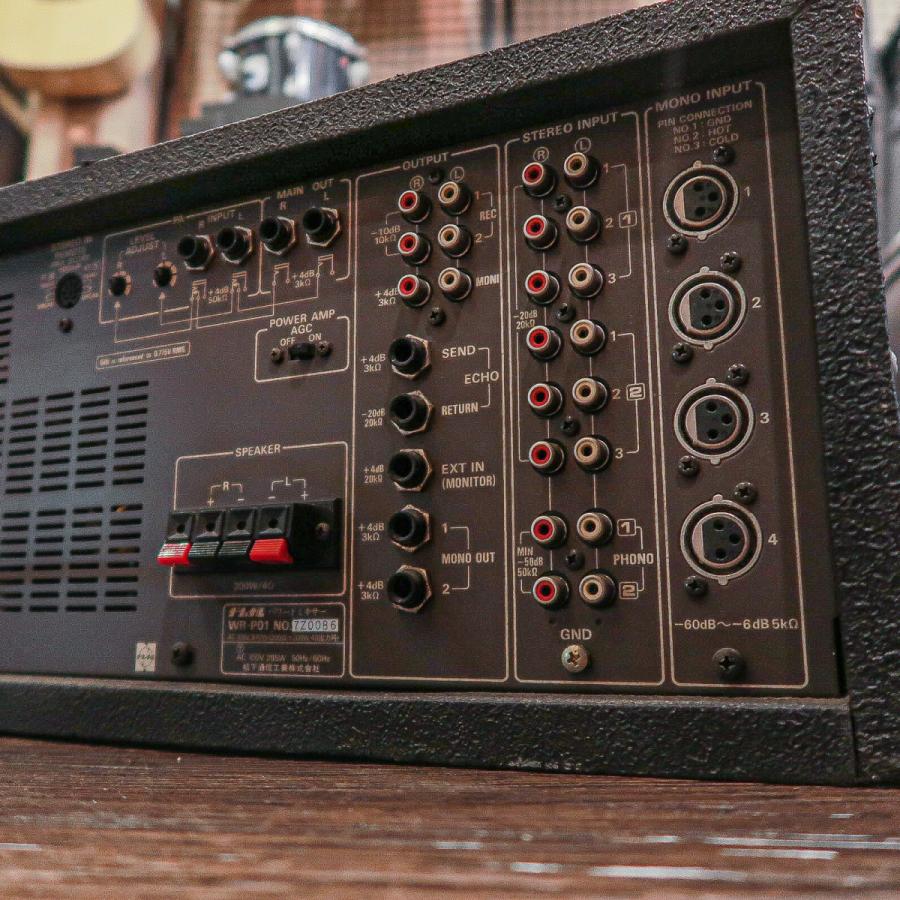 RAMSA WR-P01 200W+200Wのパワーアンプ内蔵 パワードミキサー 動作品