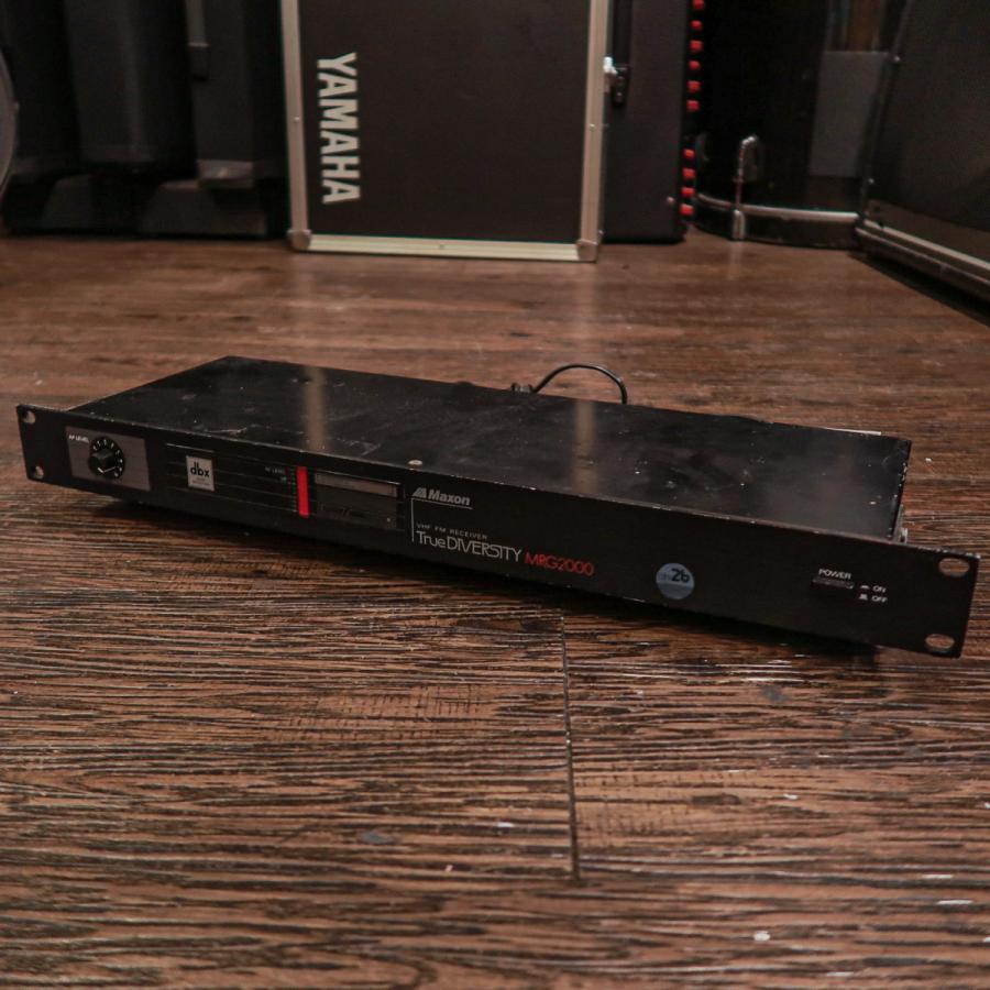 Maxon TrueDIVERSITY MRG2000 マクソン VHF FM ワイヤレスレシーバー 