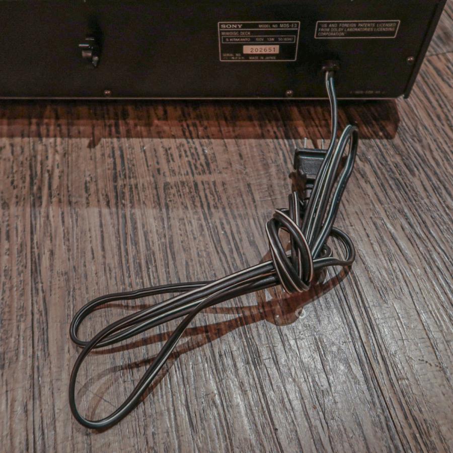 SONY MDプレイヤー ジャンク商品 SONY Sony MDS-E3 ソニー MDプレーヤー ジャンク -GrunSound