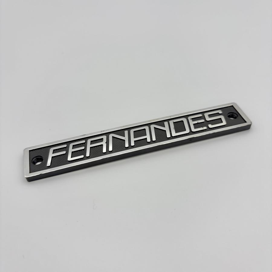 FERNANDES（フェルナンデス） Fernandes Amp Silver Logo Badge 17.5cm