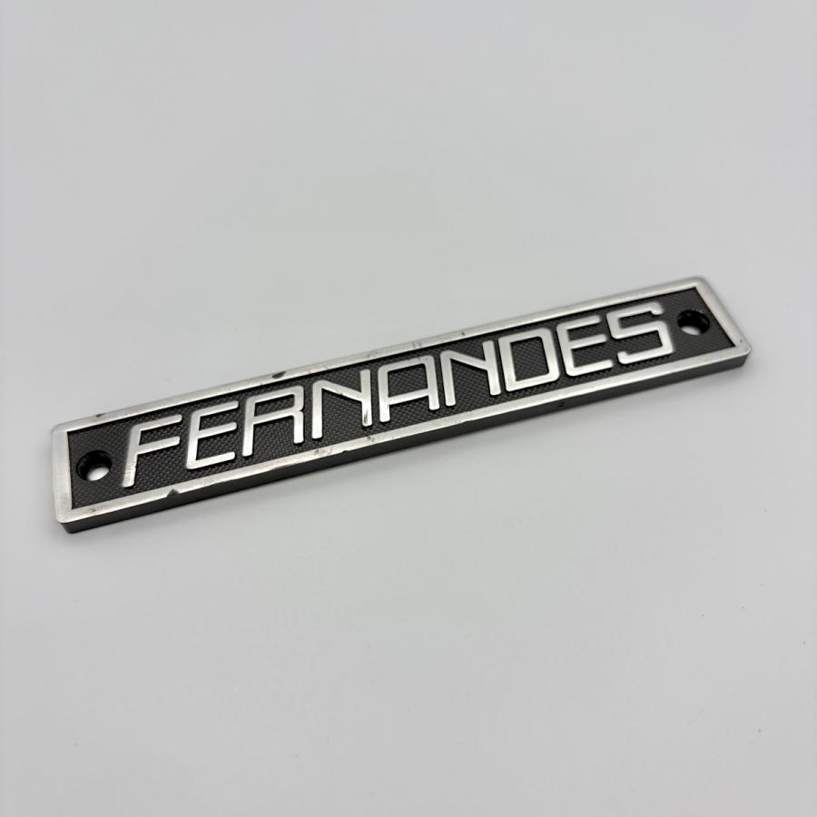 FERNANDES（フェルナンデス） Fernandes Amp Silver Logo Badge 17.5cm