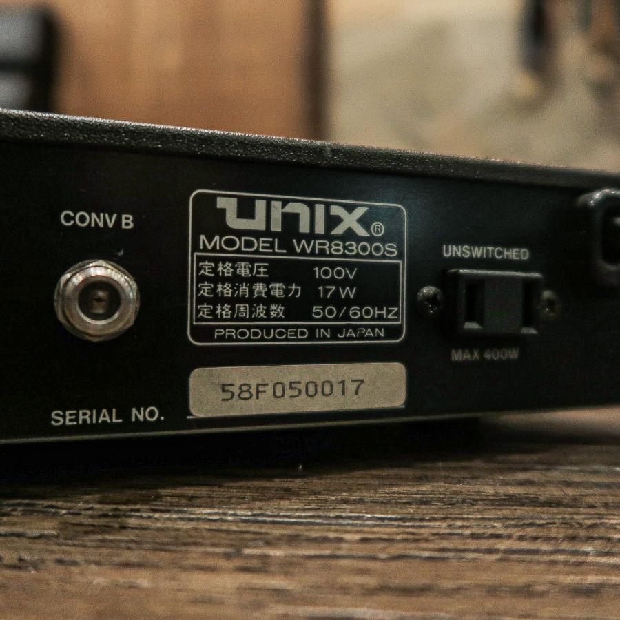Unix WR8300S 800MHz帯 電波式 ユニックス ワイヤレスマイク