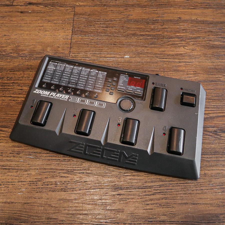 ZOOM ズーム PLAYER 3000 RP01 ギター マルチエフェクター ズーム（zoom） ZOOM PLAYER 3000 マルチエフェクター -GRUN SOUND