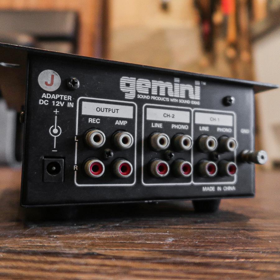 gemini 2チャンネルミキサー MM1 ジェミニ Amazon.com: Gemini Portable Bluetooth DJ Mixer – 2-Channel