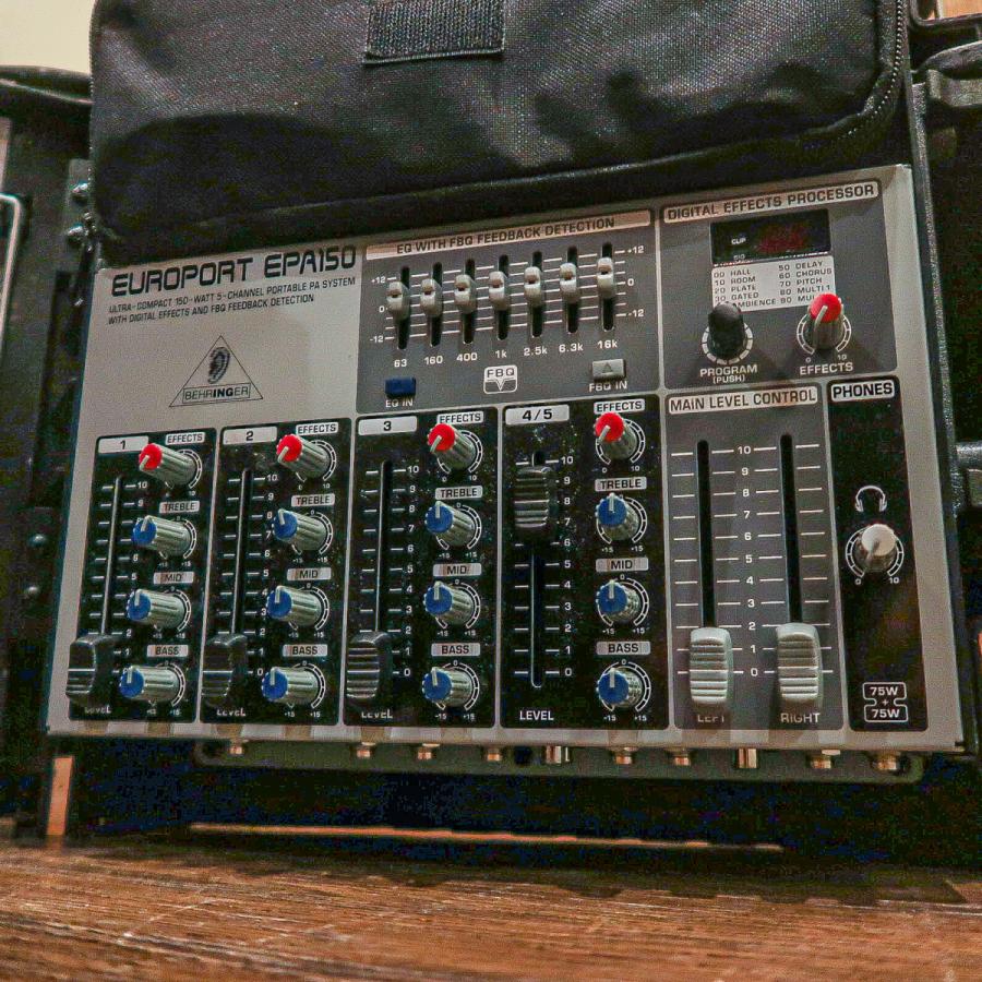 behringer EPA150 ベリンガー ポータブルPAシステム -GRUN SOUND