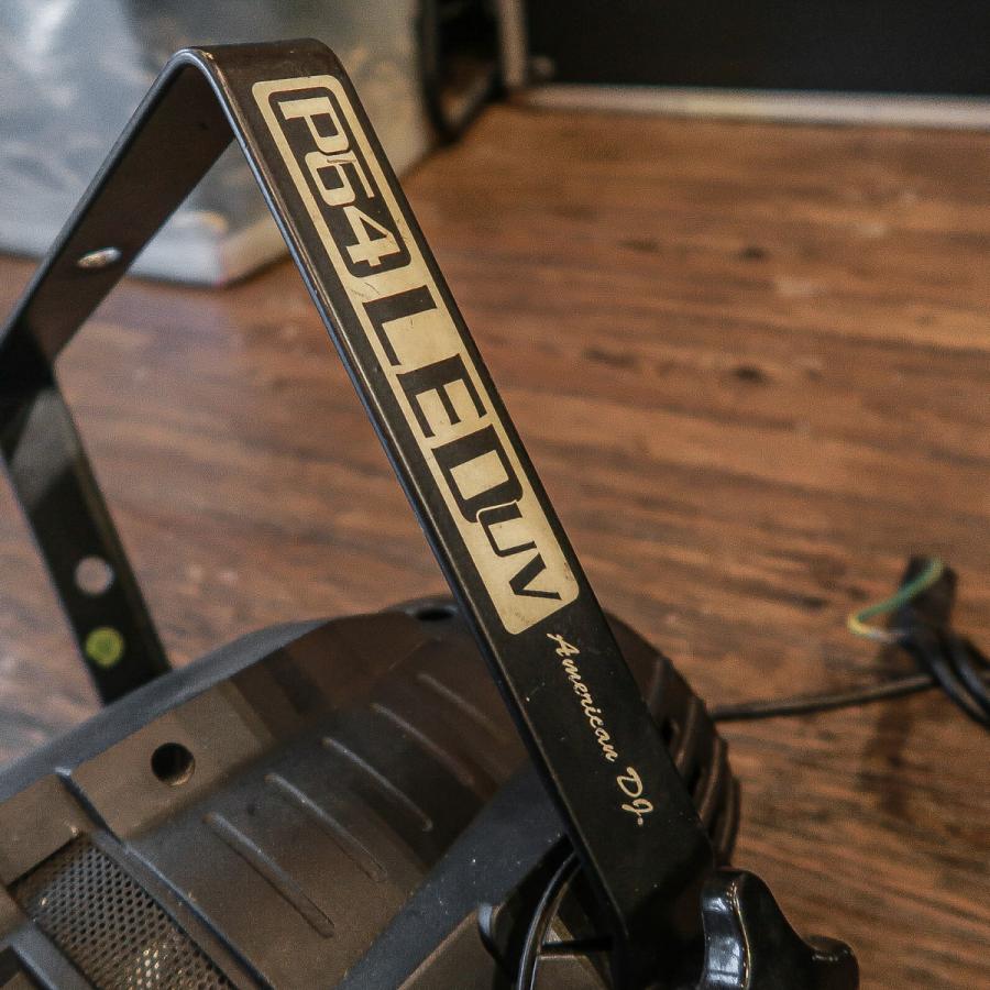 American DJ P64 LED UV アメリカンディージェー スポットライト