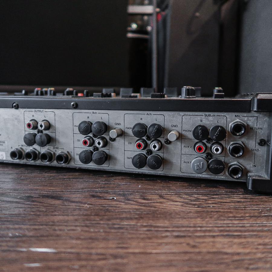 オーディオテクニカ audio-technica AT-MX100 DJミキサー オーディオテクニカ audio-technica AT-MX100 DJミキサー