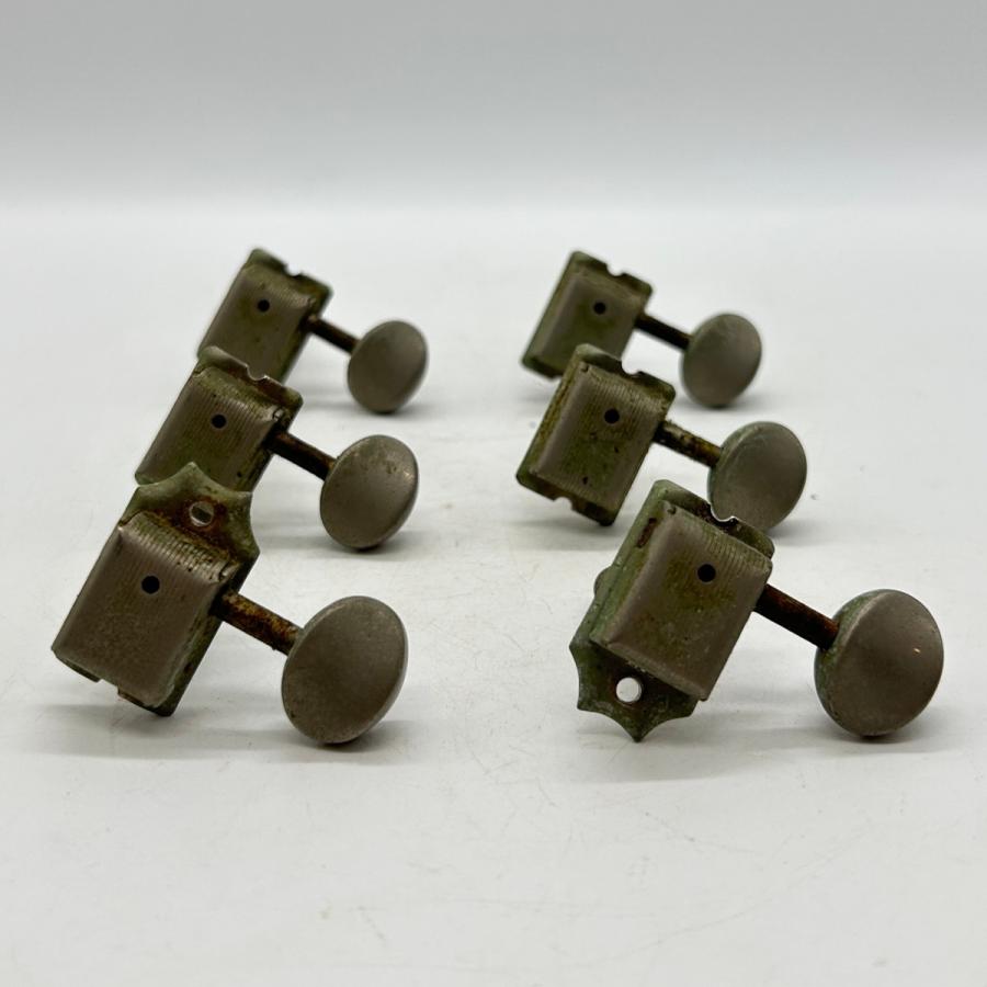 エレキギター用 クローム 片側6連ペグ クルーソンペグ Guitar Pegs