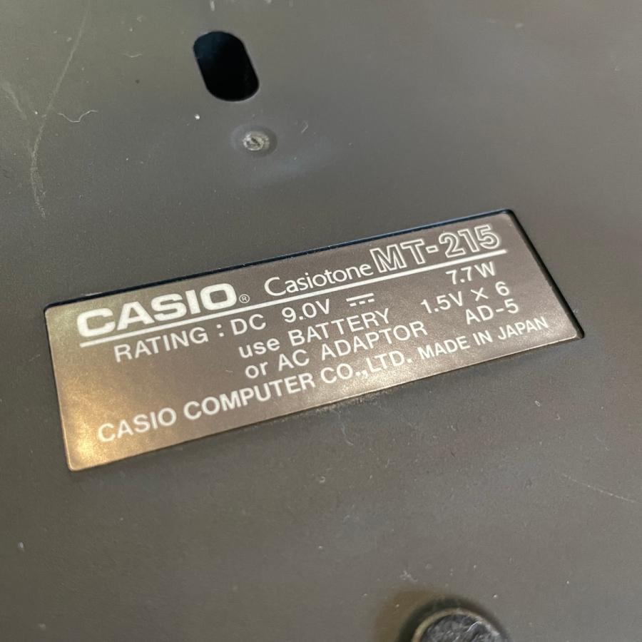 【値下げ】CASIO MT-11 キーボード 動作確認済み Casio Casiotone MT-11 Electronic Keyboard Analog 32 Key w