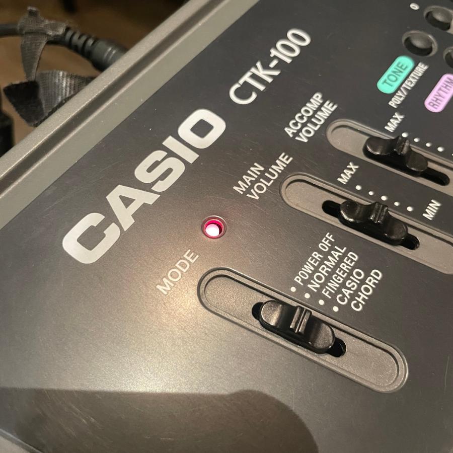 Casio CTK100 Keyboard カシオ キーボード GrunSoundm017 m017k230406