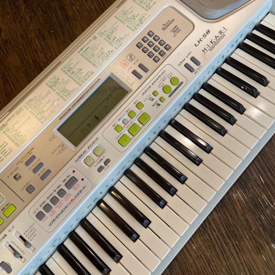 Casio LK-58 Hikari Navigation Keyboard カシオ キーボード -GrunSound-m057-｜grun-sound｜03