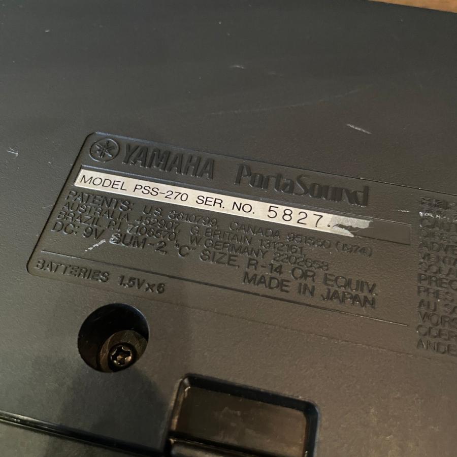 Yamaha PSS-270 キーボード Yamaha PSS-270 Retro-Keyboard Full Review - YouTube