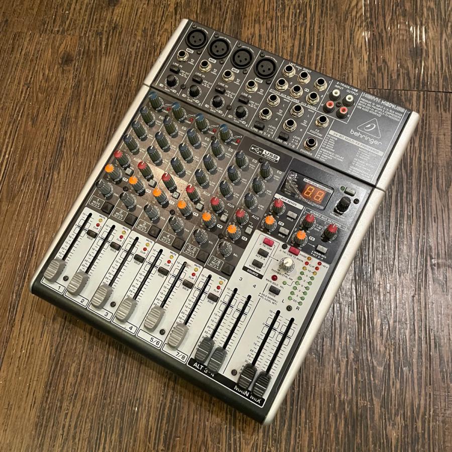 【希少・レア】Behringer Xenyx X1204USBアナログミキサー Amazon.co.jp: ベリンガー アナログミキサー USB オーディオ