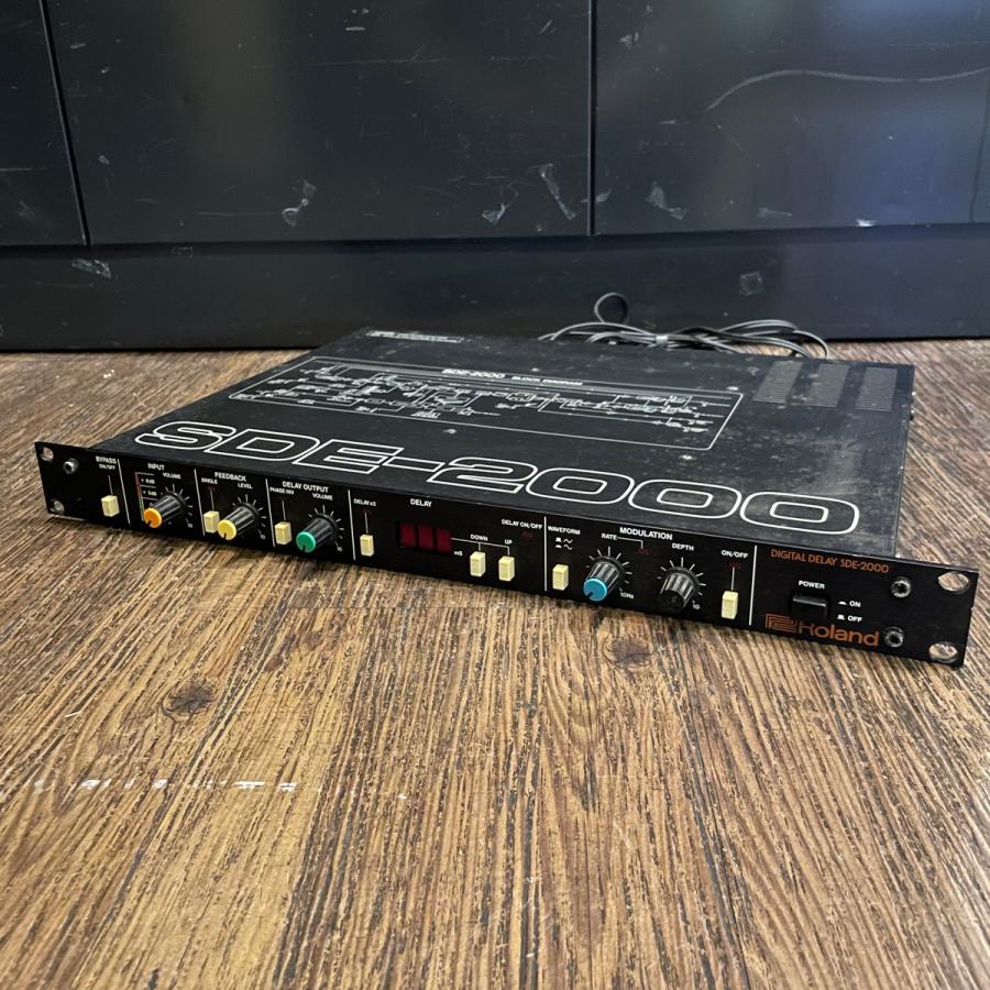ローランド Roland SDE-2000 Digital Delay デジタルディレイ ローランド Roland SDE-2000 Digital Delay デジタルディレイ