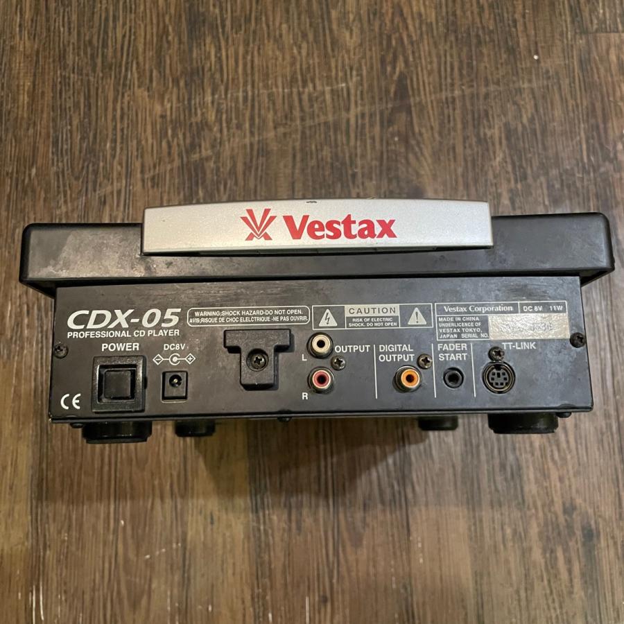 Vestax CDX-05 Professional CD Player ベスタクス 現状品 Vestax CDX-05 Professional CD Player ベスタクス 現状品