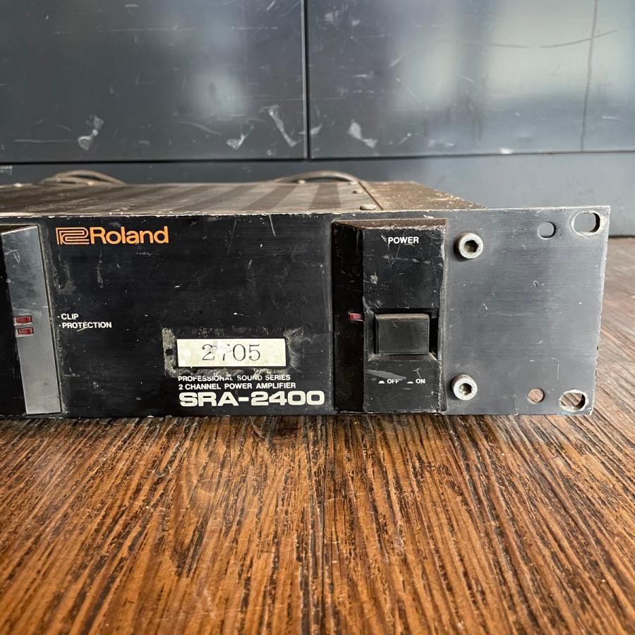 ローランド Roland SRA-2400 Power Amplifier パワーアンプ ローランド Roland SRA-2400 Power Amplifier パワーアンプ