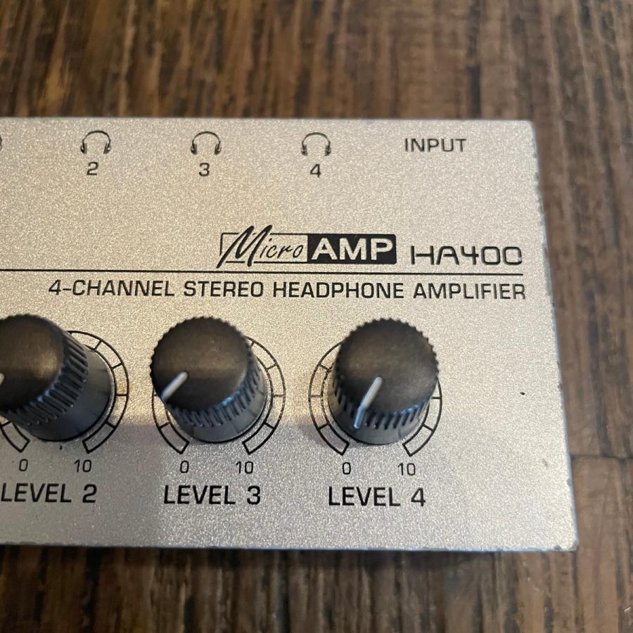 Behringer HA400 Micro Amp べリンガー ヘッドホンアンプ - m169