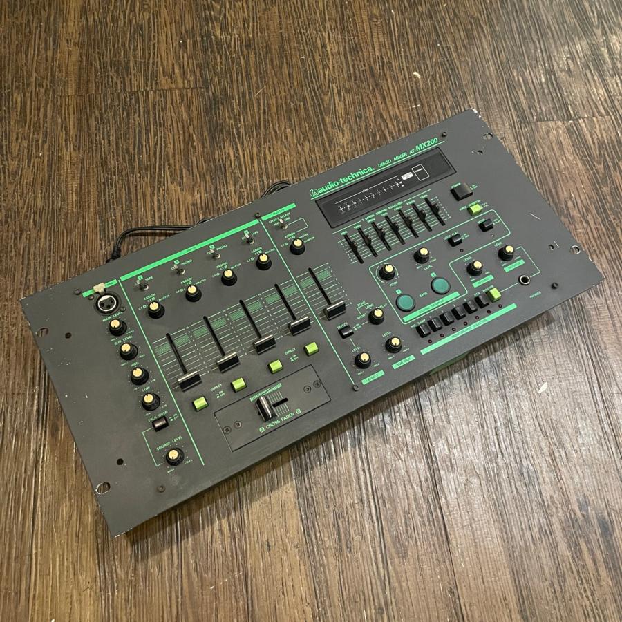 ビッグ割引 Audio-technica オーディオテクニカ AT-MX200 Mixer Disco DJ機材