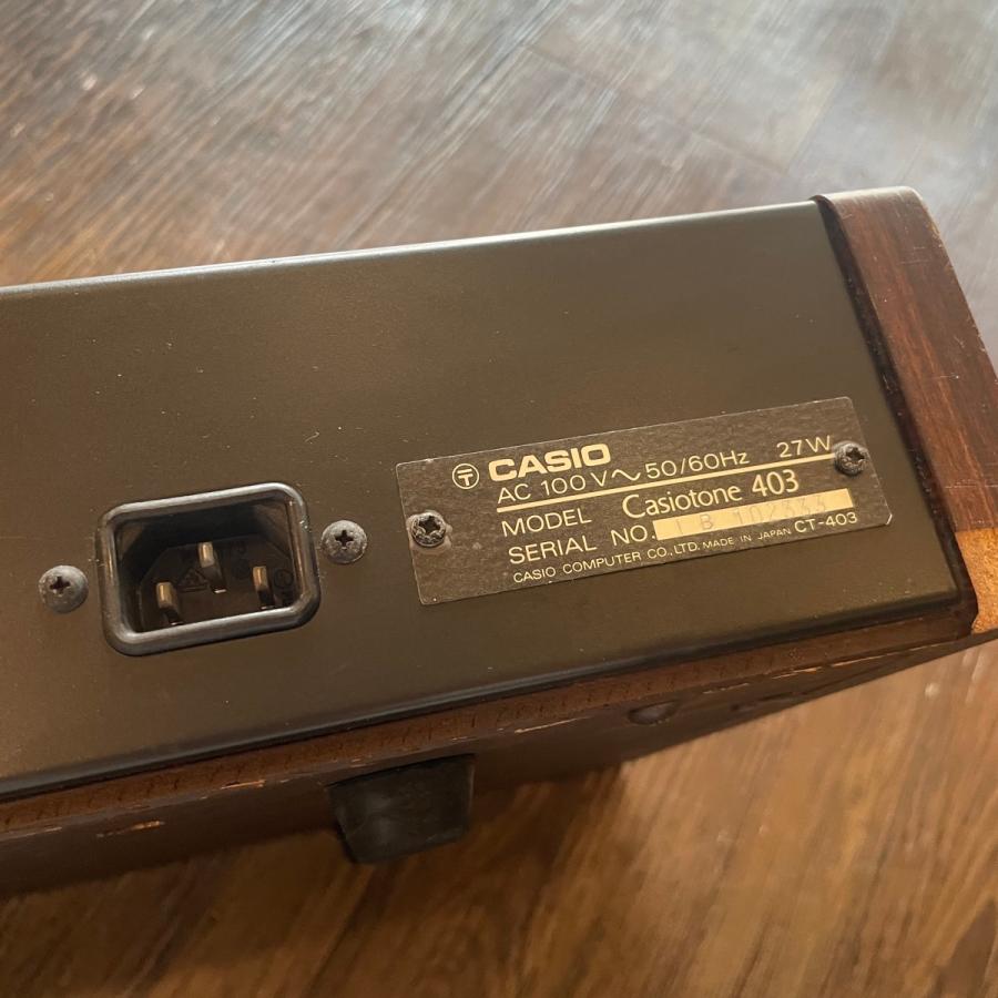 鍵盤楽器 Casiotone 403 CASIO Casio Casiotone 403 Keyboard カシオ キーボード
