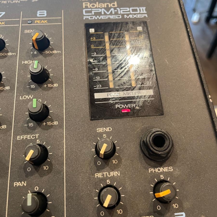 ローランド Roland CPM-120II Mixer アナログミキサー 現状品 ローランド Roland CPM-120II Mixer アナログミキサー 現状品