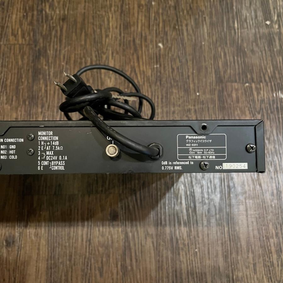 Panasonic Ramsa WZ-9311 Graphic Equalizer グラフィック Panasonic Ramsa WZ-9311 Graphic Equalizer グラフィック